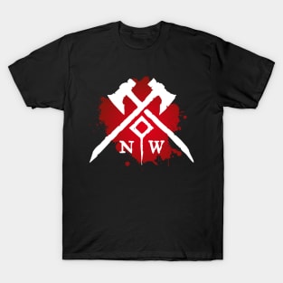 New World - blood and white design T-Shirt